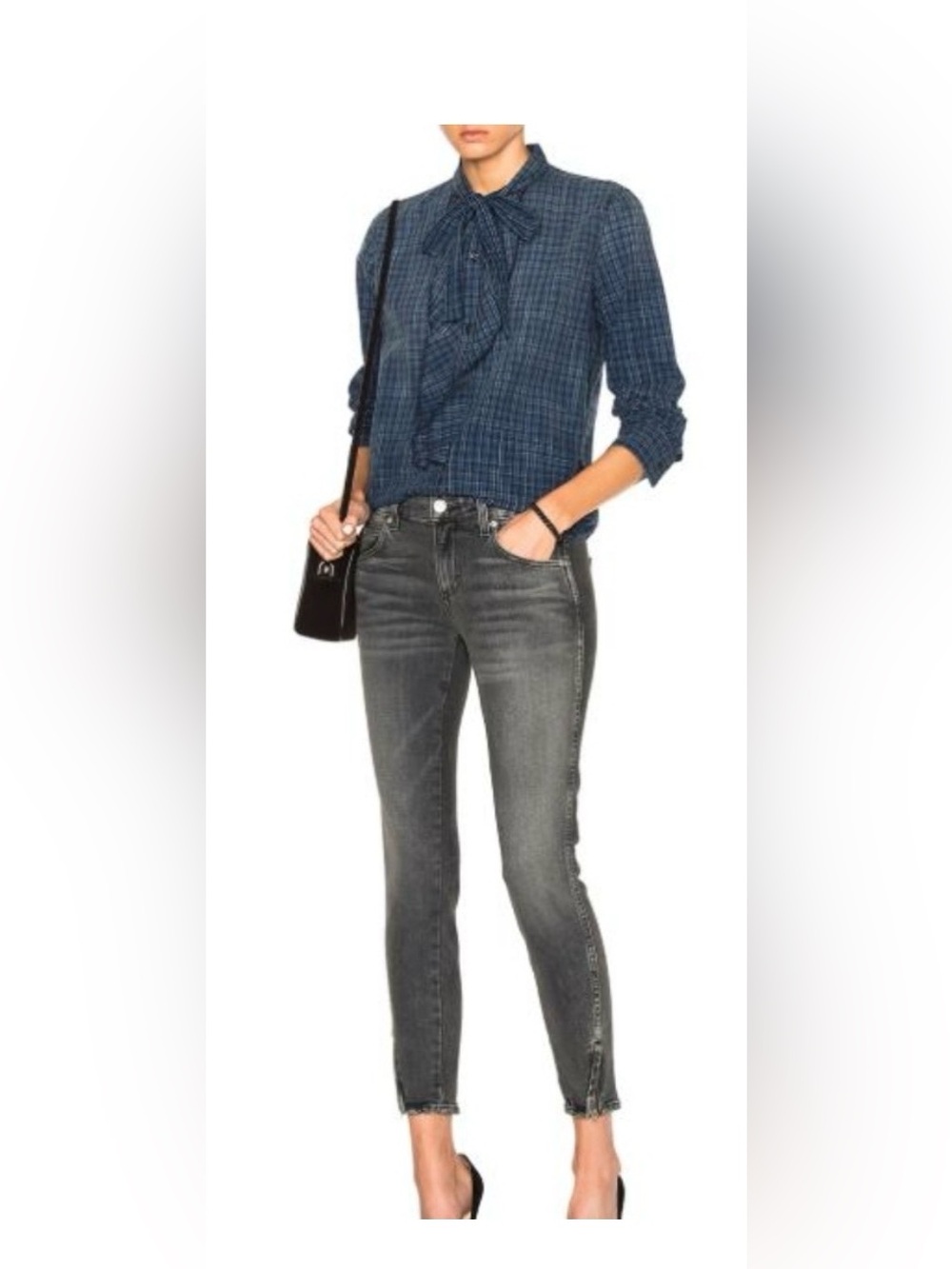 AMO twist zip Ankle jeans Size 31